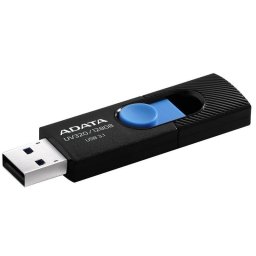 Unidad flash USB ADATA UV320 128 GB USB tipo A 3.2 Gen 1 deslizante negro azul