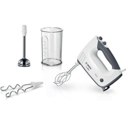 Batidora de mano Bosch MFQ37470 750W Negro/Blanco 5 velocidades Turbo