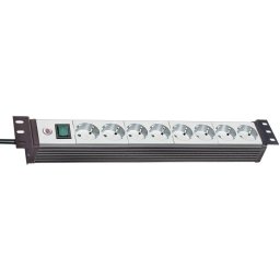 Regleta Brennenstuhl 1156057018 8 Tomas con Interruptor y Protección Infantil
