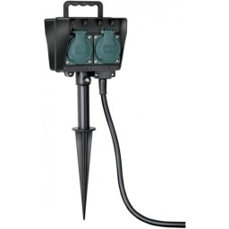 Regleta Brennenstuhl 1154450 4 Tomas con Protección IP44 y Cable 10 m