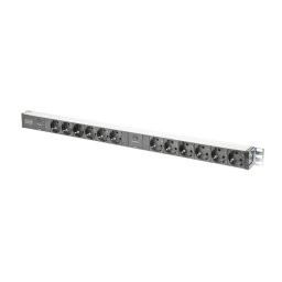 Regleta Digitus DN-95405 12 Tomas con Protección y Cable 2 m