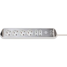 Regleta Brennenstuhl 1153590620 6 Tomas USB-A 3,1 A Protección Infantil
