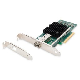 Tarjeta de red Digitus DN-10161 SFP+ PCIe 10G Intel JL82599EN