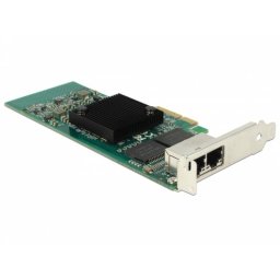Tarjeta de red DeLOCK 89945 PCI Express Gigabit Ethernet doble puerto RJ-45
