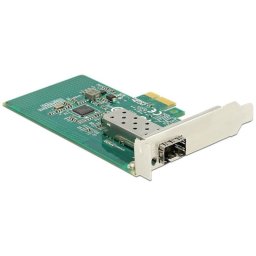 Tarjeta de red DeLOCK 89481 PCI Express Fibra 1000 Mbps SFP Intel i210