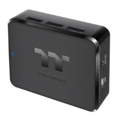 Hub Thermaltake 6 puertos USB 2.0 negro modelo H200 compacto
