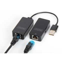Hub Digitus 1 puerto USB 2.0 10/100/1000 Mbps modelo DA-70141 con RJ45