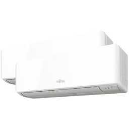 Fujitsu Aire acondicionado Multisplit 2x1 Inverter con 2.150 frig-h + 2.480 frig-h - ASY25U2MI-KM (EXT. 40). Blanco