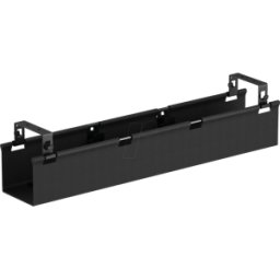 MYWALL MYW HZ57-2L - Gestor de cables debajo de la mesa, montaje fijo, cesta de tela,