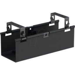 MYWALL MYW HZ57-1L - Gestor de cables debajo de la mesa, montaje fijo, cesta de tela,