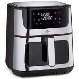 Küchenprofi Freidora de aire IMPULS 8 L digital acero inoxidable/negro plata
