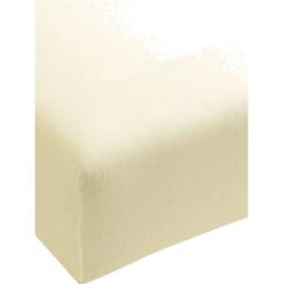 Formesse Sábana bajera de jersey BELLA DONNA 180/200 cm - 200/220 cm blanco lana beige