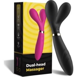 Armony Y-Wand Masajeador & Vibrador Cabeza Doble Negro 1 ud