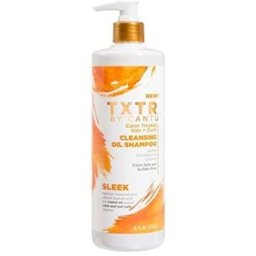 Cantu Txtr Sleek Aceite Limpiador Champú Teñidos + Rizados 473 ml