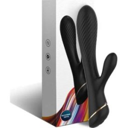 Armony Vibrador Rabbit Silicona Negro 1 ud