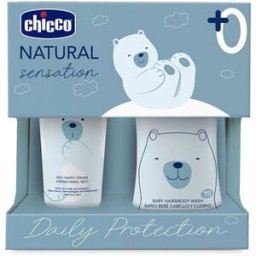 Chicco Baby Cosmetic Set Natural Sensation Daily Protection 1 ud