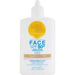 Bondi Sands Fragrance Free Tinted Face Fluid Spf50+ 50 ml