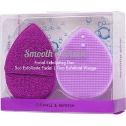 Cala Smooth'N Sheen Duo Esponja Exfoliante Facial 2 uds