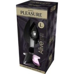 Alive Anal Pleasure Mini Plug Metal Rosa Talla L 1 ud