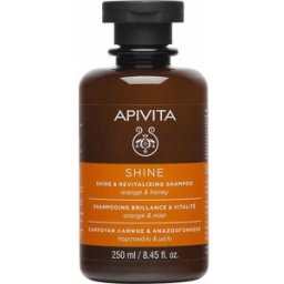 Apivita Champu Brillo y Vitalidad con Naranja y Miel 250 ml