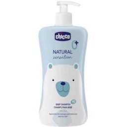 Chicco Natural Sensation Baby Shampoo With Aloe No Tears 500 ml