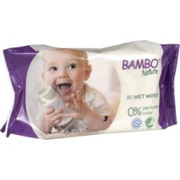 Bambo Nature Toallitas Bebé Eco 80 uds