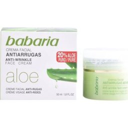 Babaria Crema Facial Antiarrugas Aloe Vera 50 ml