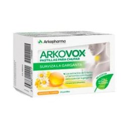 Arkopharma Arkovox Pastillas Sabor Miel y Limón 24 uds