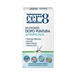 BIOCIDAS Cer'8 Parches Post Picaduras 30 Stickers