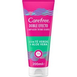 Carefree Doble Efecto Limpiador Íntimo Diario 200 ml