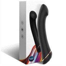 Armony Vibrador Cabeza Plana Silicona Negro 1 ud