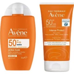 Avene Avène Pack Solar Ultra-Mat Fluido P. Normales a Mixtas Spf50+ 50 ml + Intense Protect Spf50+ 150 ml