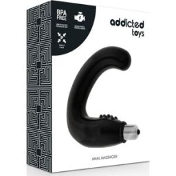 Addicted Toys Masajeador Anal Negro 1 ud