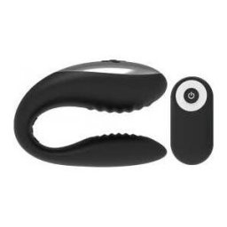 BRILLY GLAM Brillo glam We Love Vibrador Parejas Control Remoto Negro 1 ud