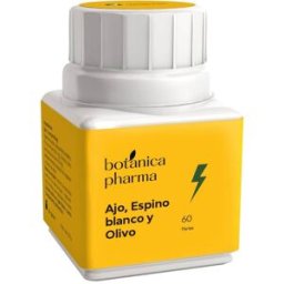 BotánicaPharma Ajo + Espino Blanco + Olivo 700 mg 60 Perlas