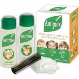 Antipiox Pack Champu y Locion Pediculicida con Liendreda y gorro