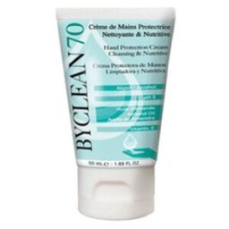 Byclean70 Crema Protectora de Manos Limpiadora y Nutritiva 50 ml