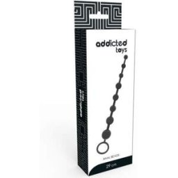 Addicted Toys Anal Beads 29 cm Negro 1 ud