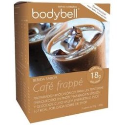 BodyBell Bebida Sabor Café Frappé 7 X18 g