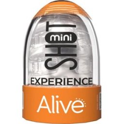 Alive Shot Experience Mini Masturbador Transparente 1 ud