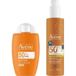 Avene Avène Pack Ultra Fluido Invisible Spf50 50 ml + Spray Spf50+ Pediátrico 200 ml