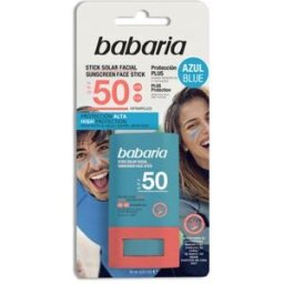 Babaria Stick Facial Solar Azul Spf50 20 ml