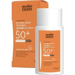 Acofarderm Spf 50+ Emulsión Fluida Facial 50 ml