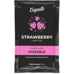 COQUETTE Lubricante Kissable Base Agua Fresa 10 ml