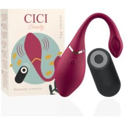 Cici Beauty Premium Silicone Egg Vibrator Remote Control 1 ud