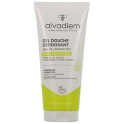 Alvadiem gel Ducha Desodorante Miel Lavanda Bio 200 ml