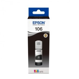 Botella de Tinta Original Epson 106 Negra
