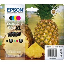 Cartucho de tinta Epson 604XL Multipack Negro/Cian/Magenta/Amarillo XL