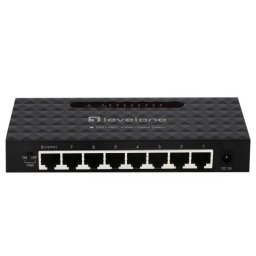 Switch gestionado Level One GEU-0821 8 puertos Gigabit Ethernet compacto