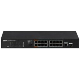 Switch Dahua Technology DH-PFS3117-16ET-135 16 Puertos Fast Ethernet PoE+ 135 W